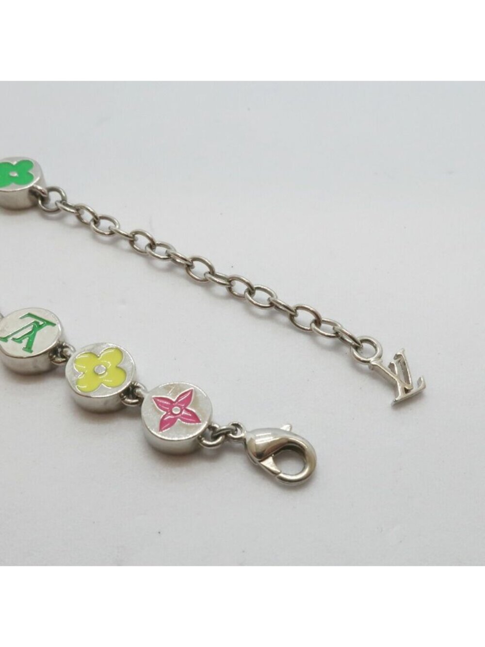 Louis Vuitton Heaven Monogram Colors Bracelet Silver - Picture 5 of 6